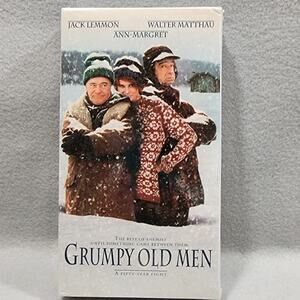 Grumpy Old Men (VHS, 1994) Walter Matthau Jack Lemmon Ann-Margret NEW SEALED NOS